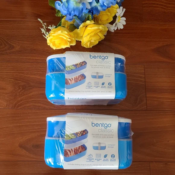 Bundle 2 Sets of Bentgo Stackable Lunch Box - Picture 2 of 7